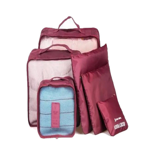 Six-Piece Packing Organiser Set