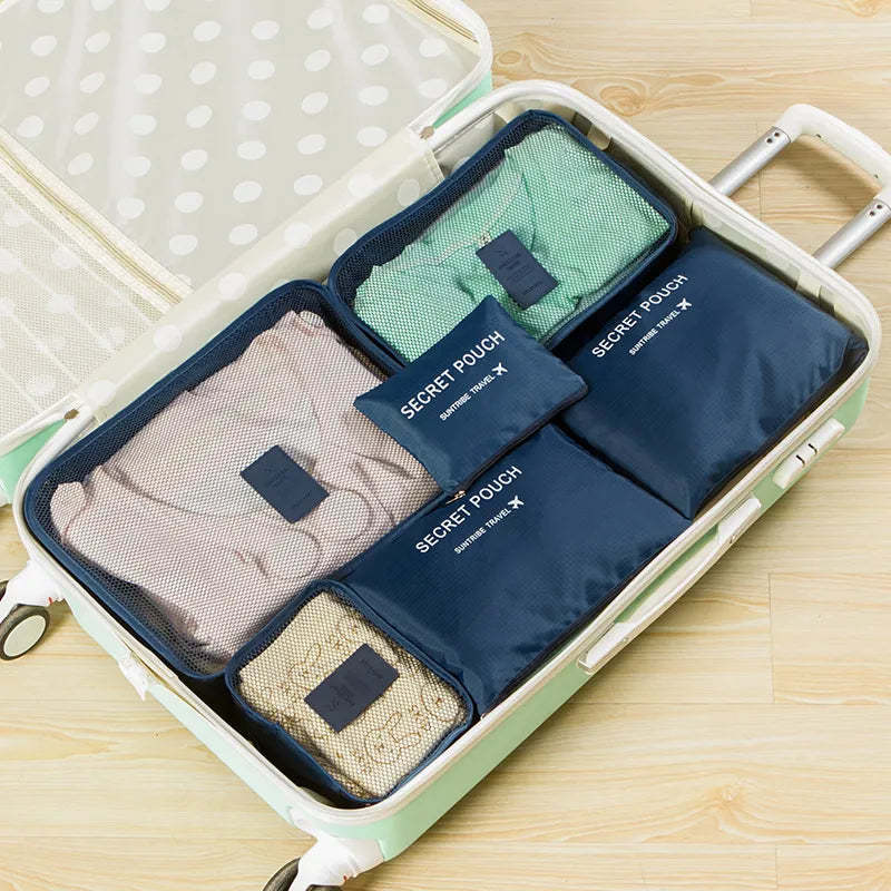 Six-Piece Packing Organiser Set