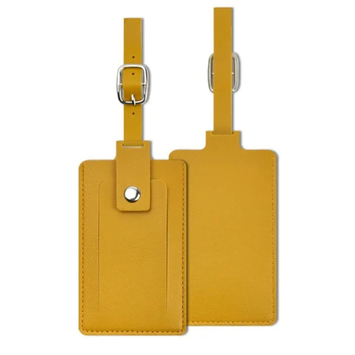 Privacy-Flap Luggage Tag