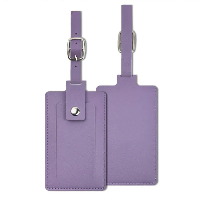 Privacy-Flap Luggage Tag