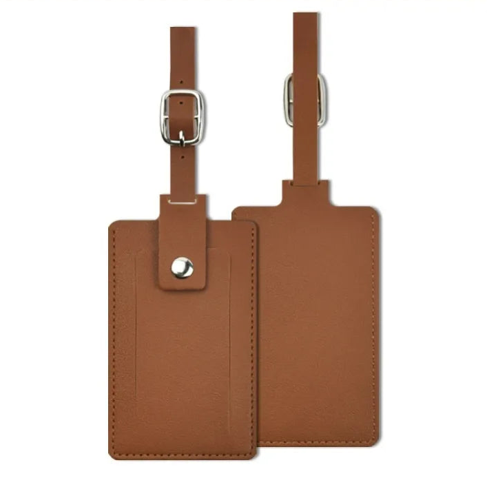 Privacy-Flap Luggage Tag